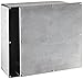 BUD Industries CN-5713 Die Cast Aluminum Enclosure, 9-27/32" Length x 9-27/32" Width x 4" Height, Natural Finish