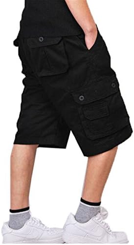 Congs Men's Survivor Outdoor Military Cotton Cargo Short Pants