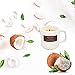 Massage Candles Natural Edible Soy Lecithins Moisturizing SPA, Skin Treatment, Coconut, 2.82oz, MELONYthumb 4