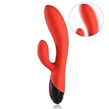 Utimi Powerful Rabbit Vibrator 8-speed Clitoris Stimulator Rechargeable G Spot Vibrator with Dual Motors