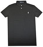 Polo Ralph Lauren Men Medium Fit Soft Touch Polo Shirt, Polo Black, Large