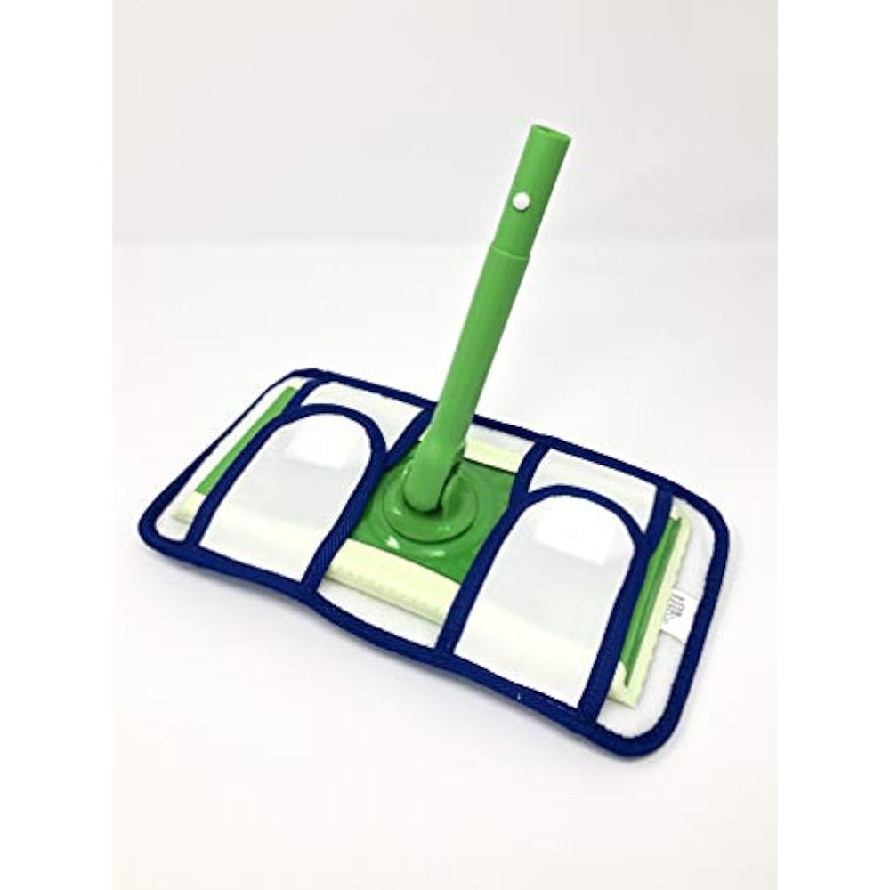 11.5" Microfiber Mop Pads With Straps 3Pack (Standard) Kitchen