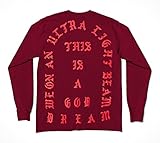 AA Apparel The Life of Pablo Tour Garnet RED Long