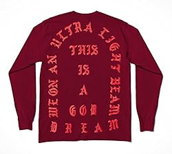 AA Apparel The Life of Pablo Tour Garnet RED Long