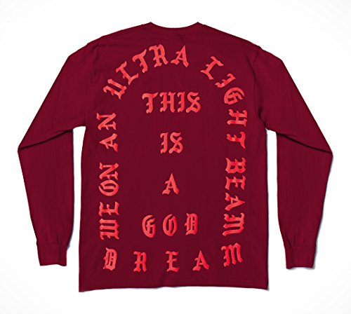 AA Apparel The Life of Pablo Tour Garnet RED Long