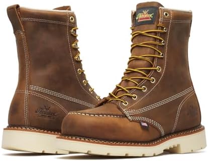Thorogood‎ Shoes Mens Size 9 Brown Leather Slip Resistant Work Hiking Low ASR Thorogood Men main image 4