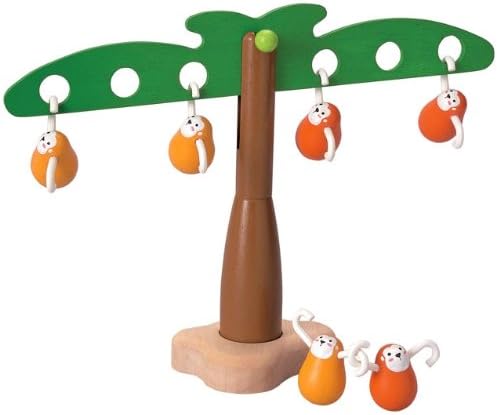 plan toys balancing monkeys