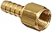 Dixon BF22 Brass Hose Fitting, Solid Insert, 1/4