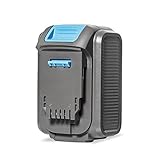 Apexpower 20V MAX 6.0Ah Lithium ion premium battery Compatible with Dewalt DCB204 DCB205 DCB205-2 DCB200 DCB180 DCD985B DCD771C2 DCS355D1 DCD790B 20V battery (1 pack)