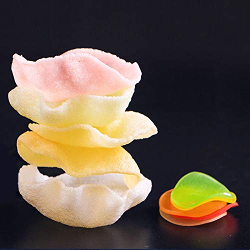 Prawn Crackers Shrimp Chips, Uncooked Prawn Flavor Chip, Fry at Home