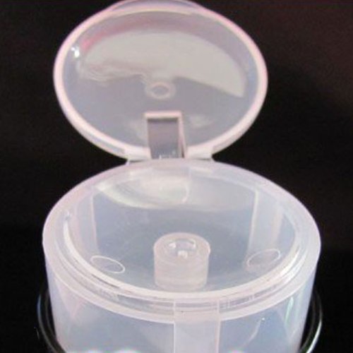 BestOfferBuy 120ml Liquid Pump Dispenser Bottle Nail Polish Remover Toner Container