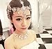 Cafurty Lady Tassel Hair Band Headdress Chain Rhinestone Diamond Wedding Bridal Head Wear Jewelry