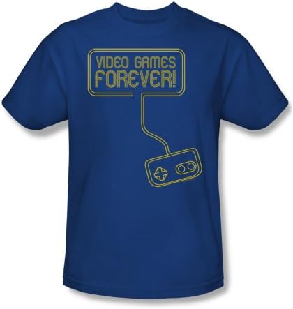 Video Games Forever - Men's T-Shirt , 3XL, Blue