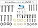 Vizio TV mounting Screws and washers - fits Any Vizio TV primary