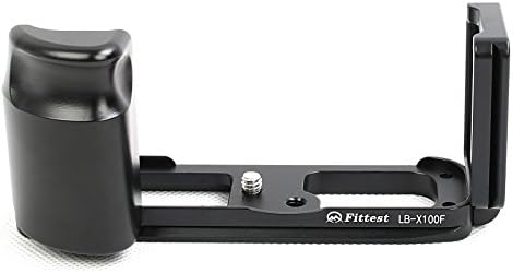 FITTEST L-shaped Shoot Quick Release L Plate/Bracket Holder hand Grip for Fujifilm Fuji X100F x-100f