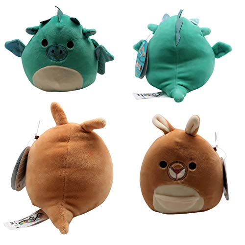 SQUISHMALLOWS Forest & Twelfth Set of 6 Fun and Adorable, 5” Plush