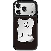 CASETiFY Mirror iPhone 17 Pro Case [Reflective/Compatible with Magsafe / 4.9 ft. 1X Military Grade Drop Protection] - Big Bobo - Silver On Black