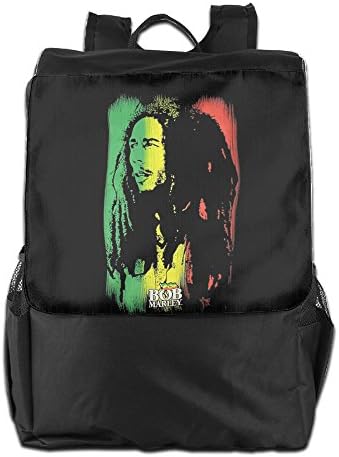 Unisex Bob Marley Graphic Reggae Music Jamaica Travel School Backpack