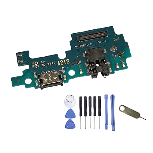Photo 1 of A21s Charing Port Flex Cable Replacement Charger Dock for Samsung Galaxy A21s 6.5 Inch SM-217 SM-A217M/DS (not fit for A21 A215 Version)