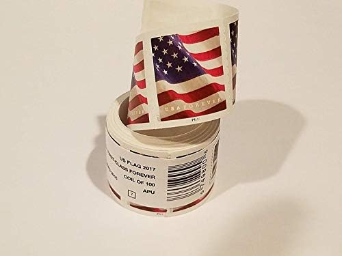 USA Flag 2017 Forever Stamps - Roll of 100