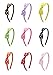 Toddler Girls Boutique Dots Grosgrain Ribbon Hair Bow Headbands(9 Pack)