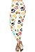 Leggings Depot High Waisted Checkered & Animal Print Leggings for Women-Full Length-R808, Friendly Paws, Plus Size