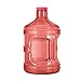 GEO 1 Gallon (128oz) BPA Free Reusable Leak-Proof Drinking Water Bottle w/48mm Screw Cap (Red)