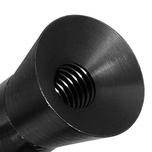 GTP 3" Real Carbon Fiber Antenna Black Aluminum AM/FM Radio Vehicle Car Screw-in Stubby Aerial Replacement - Thumbnail 3
