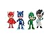 PJ MASK POSEABLE DELUXE TALKING FIGURE SET