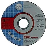 50 Pack - 4.5"x.040"x7/8" Quality Thin Cut Off Wheels Metal & Stainless Steel