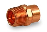 Everflow Supplies CCMA0012 Male Adapter Fitting with C X M Connections, 1/2