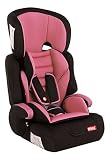 Piku NI20.6072 - Silla de coche, grupos 1/2/3 (9-36 kg, 1-12 años), color rosa claro