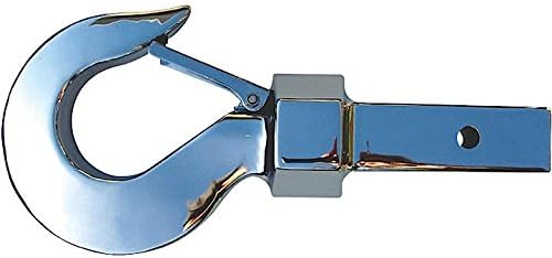MONSTER HOOK MH-5 Tow Hook, Titanium Chrome