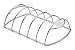 Weber 6605 Original Rib Rack for Grilling, Multi primary
