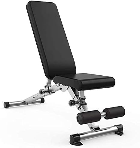 MBDXHJ Workout Bench Adjustable Multi-Functional Weight Bench, Household Workout Bench, Foldable Bench Press, Load-Bearing 440 Lbs, for Home/Gym Fitness Equipment