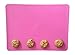 Quality Silicone Non Stick Baking and Cooking Mat (Set of 2) Half Size Pink Great for Cookies