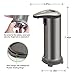 Kidun Automatic Soap Dispenser, Touchless Automatic Hand Sensor Soap Dispenser, Infrared Motion Sensor Stainless Steel Dish Liquid Hands Free Soap Dispenser for Bathroom & Kitchen [Newest Version]
