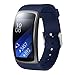 Feskio for Samsung Gear Fit2 PRO / Fit2 SM-R360 Replacement Watch Band Strap, Soft Silicone Wristband Straps Sport Band Bracelet for Samsung Gear Fit2 Pro and Fit 2 SM-R360 Smartwatch