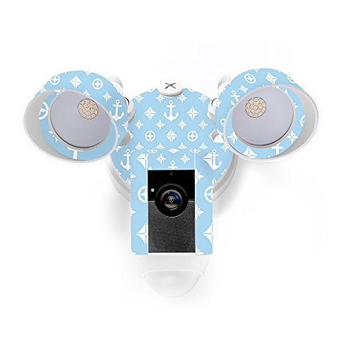 MightySkins Skin for Ring Floodlight Cam - Baby Blue Designer Protective, Durable, and Unique Vinyl Decal wrap cover | Easy To Apply, Remove, and Change Styles | Made in the USA - Thumbnail 3