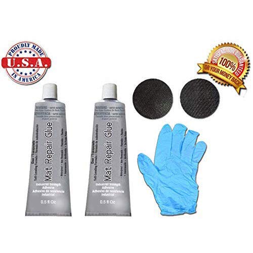 Galactic Xtreme (2 Pack) Trampoline Mat Repair Kit - Repair Holes Tears - Two 4 Inch Round Patches & Glue Tube with 2 Nitrile Glove - Thumbnail 6