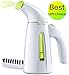 OGHom Steamer Clothes Steamer, Handheld Clothing Steamer Garment, 240ml Portable Mini Travel Fabric Steamer Automatic Shut-Off Safety Protection Home Travel (Clothes Steamer Green)