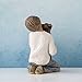 Willow Tree Kindness (boy, Darker Skin Tone & Hair Color), Sculpted Hand-Painted Figure