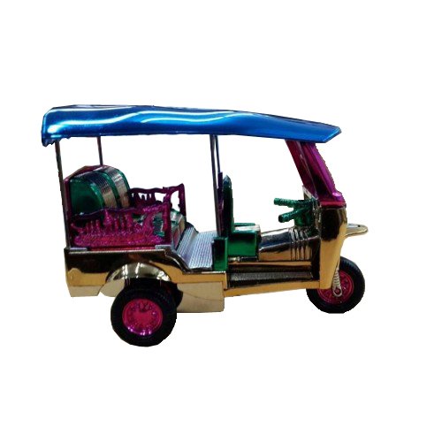 Classic Tuk Tuk Taxi Car Model in Thailand