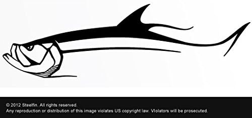 Steelfin Tarpon Decal Sticker