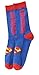 V28® Men's Cool with Various Crazy Pattern Mixed Colors Crew Socks (One Size, 5-Mixed-Heros)