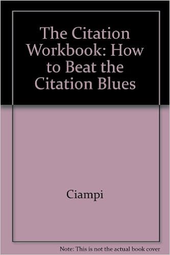 The Citation Workbook How To Beat The Citation Blues Ciampi Widerman Lutz Books Amazon Ca