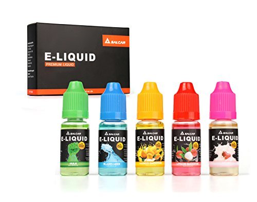 title=Salcar liquido, una confezione (5 flaconi da 10 ml) per sigarette