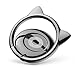 Baseus Cat Phone Ring Holder Stand, Ring Grip Light 360 Degree Rotation Universal for iPhone Andriod Smartphones - Cat Ears Black