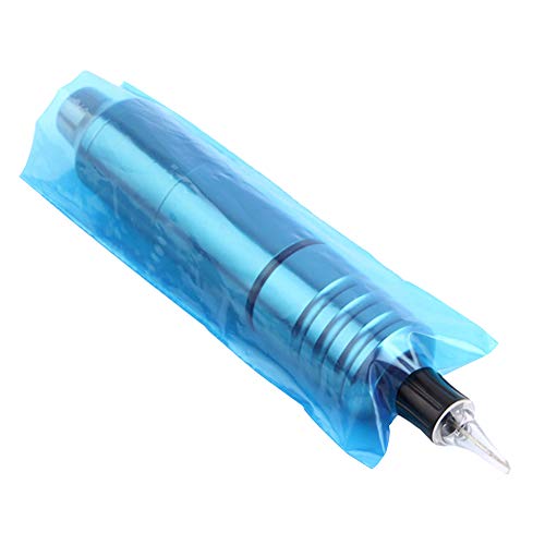 Ocamo 200 Pcs/box Disposable Barrier Grip Sleeves For Tattooing, Portable Tattoo Machine Bag Cover Tattoo Accessories