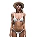Biki Wave New Hot Design Sexy Women Bikini Brazilian Thong Swimsuit Swimwear